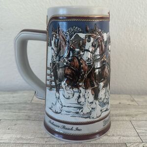 Budweiser 1989 Collector's Series Stein